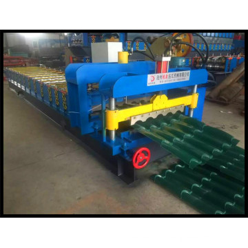 Most Popular Hydraulic Automatic Color Steel Metal Tile Sheet Roof Steel Glazed Roll Forming Machine